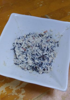 ひじきの煮物で簡単白和え-レシピのメイン写真