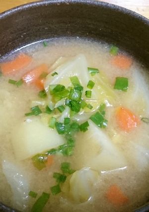 元気が出る味噌汁-レシピのメイン写真
