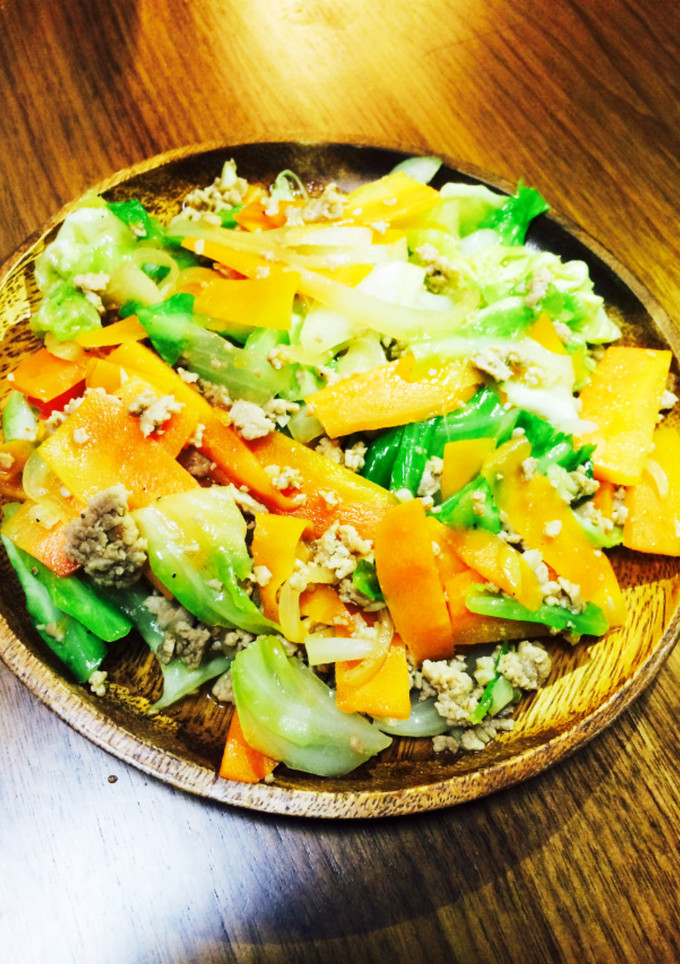 男でも簡単に美味しく作れる野菜炒め-レシピのメイン写真