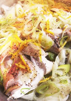連子鯛の酒蒸し-レシピのメイン写真