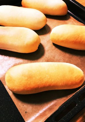 ✿生地も自家製で♡ホットドッグパン✿-レシピのメイン写真