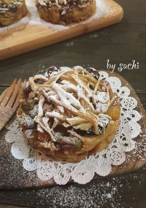 バゲットで作る!アップルタルト♡-レシピのメイン写真