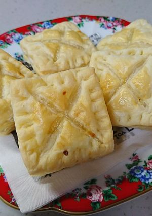 ホッキ貝とクリームチーズの一口パイ-レシピのメイン写真
