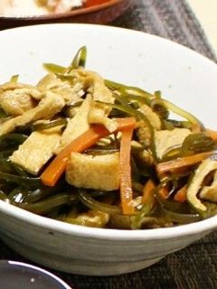 簡単!切り昆布の煮物-レシピのメイン写真