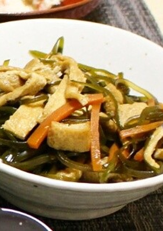 簡単！切り昆布の煮物-レシピのメイン写真