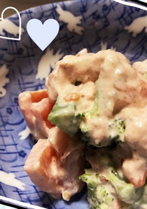 トマトとブロッコリーのツナマヨサラダ♡-レシピのメイン写真