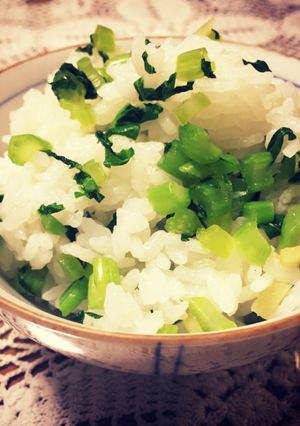生姜でさっぱり菜飯！お弁当にも！-レシピのメイン写真