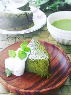 サクッとろっ♥濃厚絶品抹茶ガトーショコラ-レシピのメイン写真