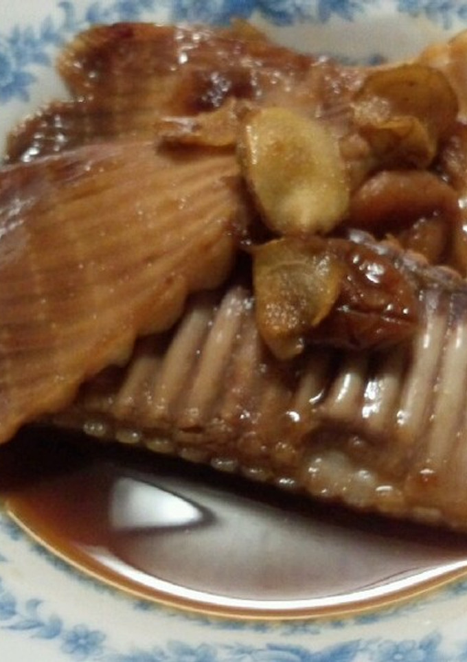 かすべの煮付け-レシピのメイン写真