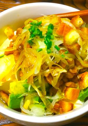 アボカド豆腐納豆のヘルシー＆美肌爆弾和え-レシピのメイン写真