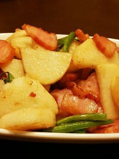 長芋とベーコンのバター醤油炒め-レシピのメイン写真
