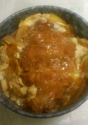 誰も知らない、かつ丼のよそい方。-レシピのメイン写真