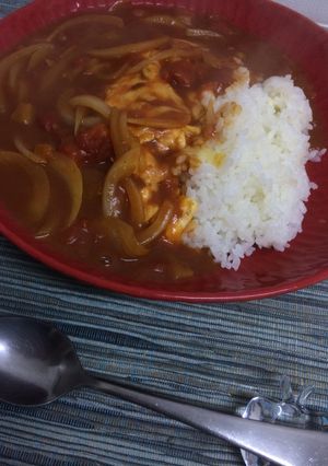 【UG】コクのあるオムトマトカレーに。-レシピのメイン写真