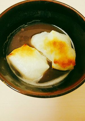 すぐ作れる!餅入りしるこ-レシピのメイン写真