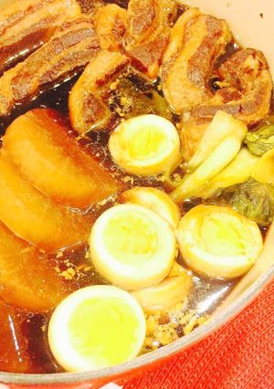圧力鍋とスロークッカーで作る豚の角煮-レシピのメイン写真