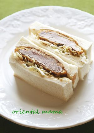 ★厚切り食パンdeヒレカツサンド♪-レシピのメイン写真