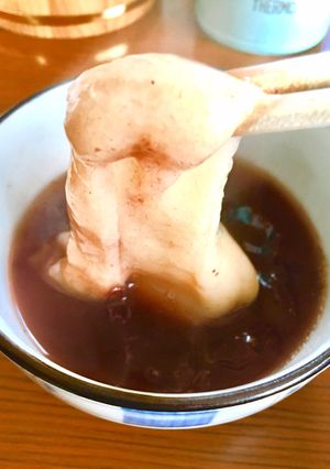 羊羹リメイク？　残ったお餅でおぜんざい-レシピのメイン写真