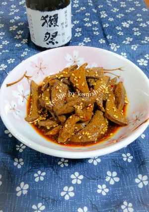 レバーのピリ辛うま煮♪-レシピのメイン写真