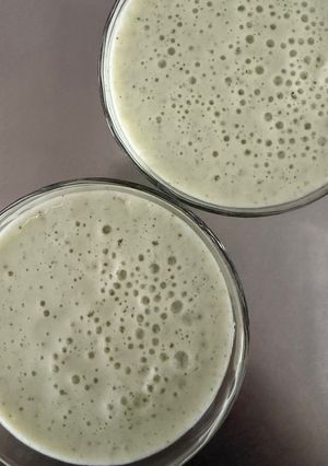 【スムージー】バナナ大葉ヨーグルト豆腐-レシピのメイン写真