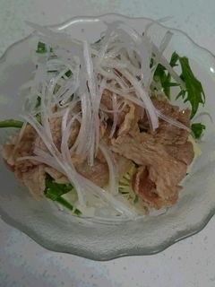 焼肉のタレ 豚肉しゃぶしゃぶ サラダ等に-レシピのメイン写真
