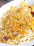 ♪*ﾟ和風カレー素麺♪*ﾟ
