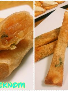 ~タイ風春巻き*トムヤムクン風味~-レシピのメイン写真