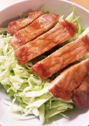 かみかみメニュー トンテキ丼-レシピのメイン写真