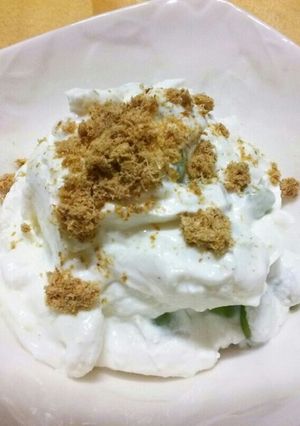 クリームチーズ風味水切ヨーグルト枝豆和え-レシピのメイン写真
