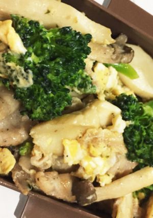 ほっこり♡ブロッコリーときのこの豚肉炒め-レシピのメイン写真