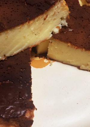 混ぜるだけ！簡単ベイクドチーズケーキ-レシピのメイン写真