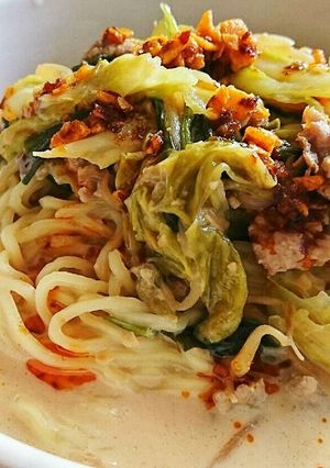 濃厚コク旨♪豆乳味噌野菜たっぷり担々麺風-レシピのメイン写真