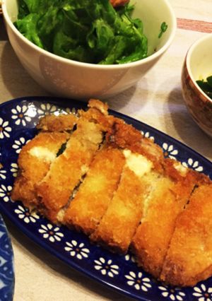大葉チーズ入りカツレツ-レシピのメイン写真