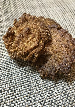 米ぬかでつくるごまクッキー-レシピのメイン写真
