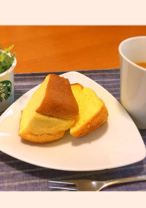 絶対失敗なし★プレーンシフォンケーキ-レシピのメイン写真