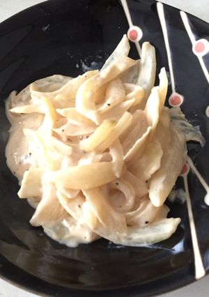 玉ねぎのチーズソース和え-レシピのメイン写真