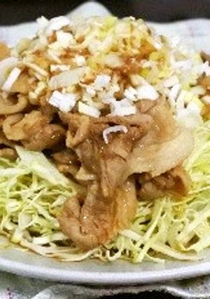豚バラ焼わさび風味-レシピのメイン写真