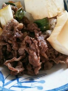 簡単10分。すき焼き丼。-レシピのメイン写真