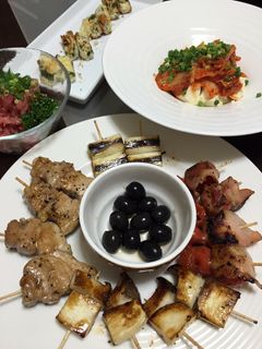 フライパンでお手軽☆串焼きパーティ♫♬-レシピのメイン写真