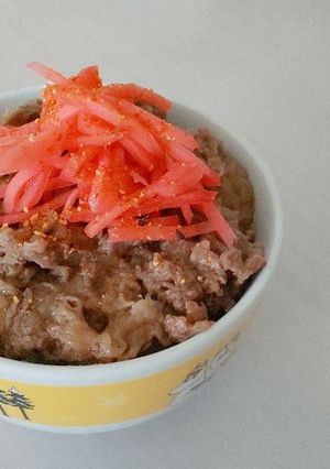 簡単♡圧力鍋で牛丼-レシピのメイン写真