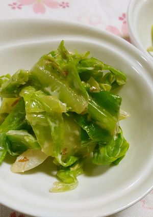 キャベツのおかかマヨネーズ和え-レシピのメイン写真