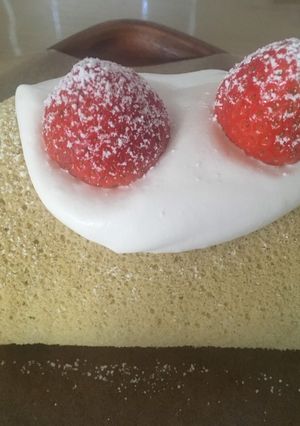 米粉でロールケーキ-レシピのメイン写真