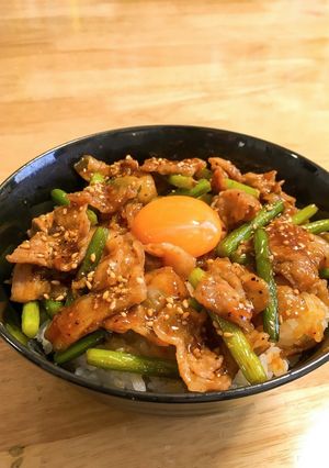豚バラのスタミナ丼-レシピのメイン写真