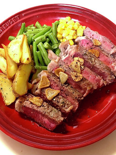 お安い牛肉で柔らか仕上げのビーフステーキ-レシピのメイン写真