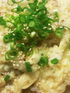 カニかまとレタスのふんわり卵あんかけ丼-レシピのメイン写真
