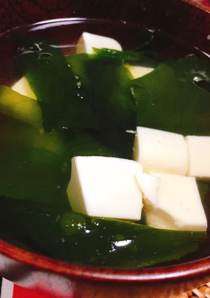 わかめと豆腐のおすまし-レシピのメイン写真