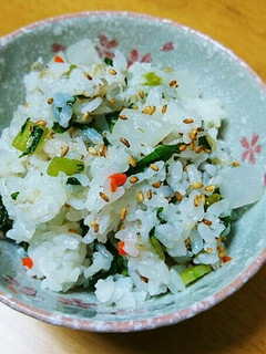 大根のモッチモチ混ぜご飯-レシピのメイン写真
