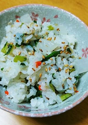 大根のモッチモチ混ぜご飯-レシピのメイン写真