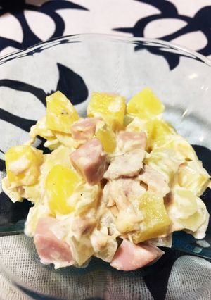 レンジで簡単☆ツナと玉ねぎポテトサラダ♪-レシピのメイン写真
