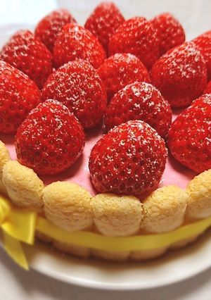 いちごのシャルロット-レシピのメイン写真