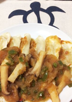 市販の餃子に一工夫☆大根のみぞれがけ♪-レシピのメイン写真